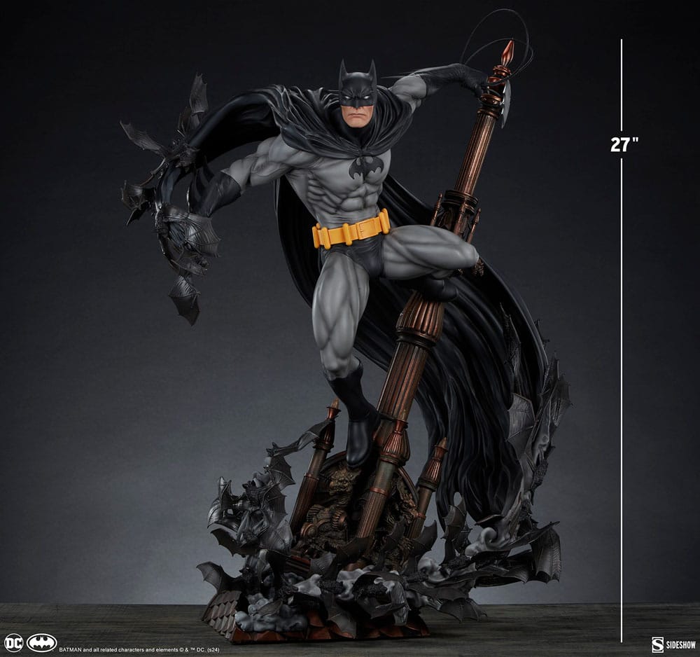 DC Comics Premium Format Statue Batman (Black Variant) Sideshow Exclusive 68 cm